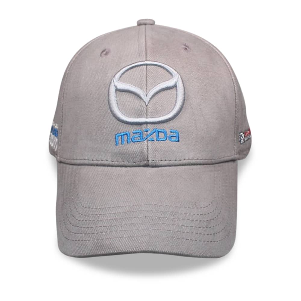 Mazda Cap Gray Zoom Zoom Speed Performance Accessories Hat - WEAR MY HAT