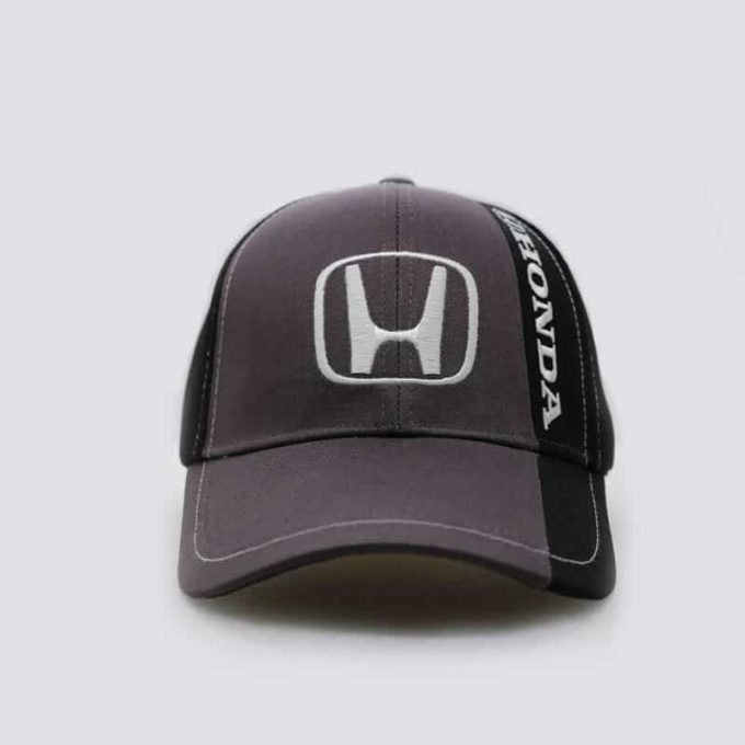 HONDA Racing Cap Gray Black