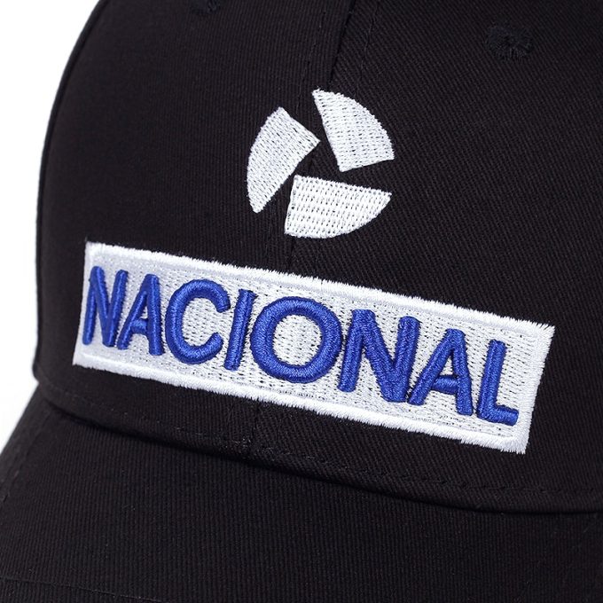 Ayrton Senna Cap NACIONAL Souvenir Formula One Black Racing Hat