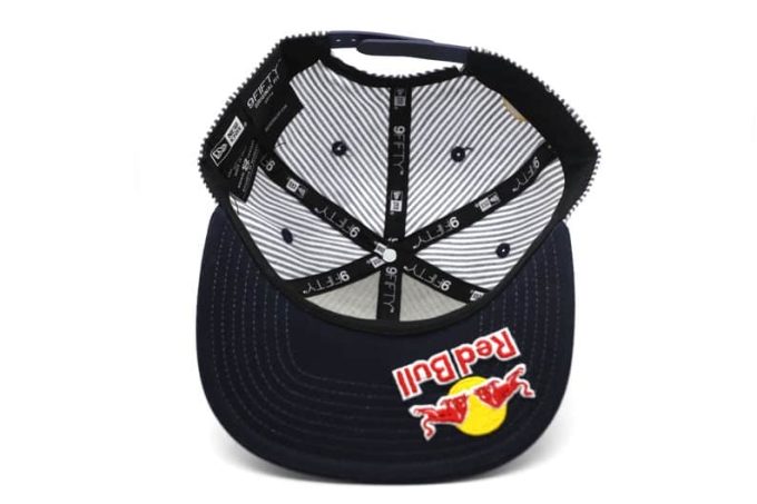 red bull cap striped