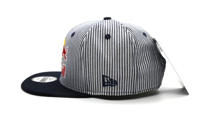 Red Bull Cap Navy Blue Striped