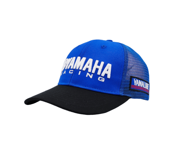 yamaha-racing-cap-blue-breathable-Snapback-hat