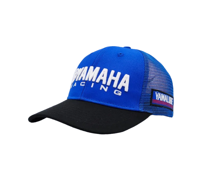 yamaha-racing-cap-blue-breathable-Snapback-hat