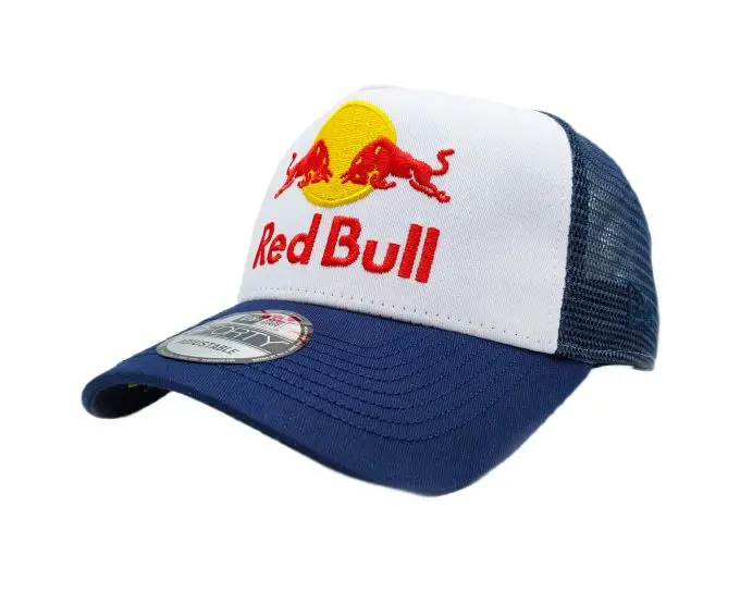 Red bull blue cap