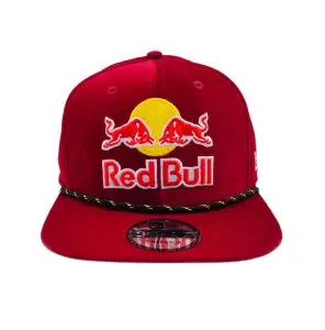 red bull cap 9fifty flat brim new era hat red