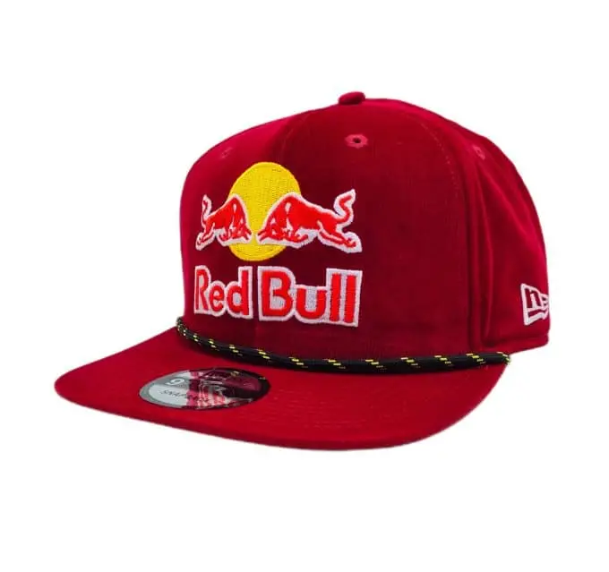 red bull cap 9fifty flat brim new era hats red