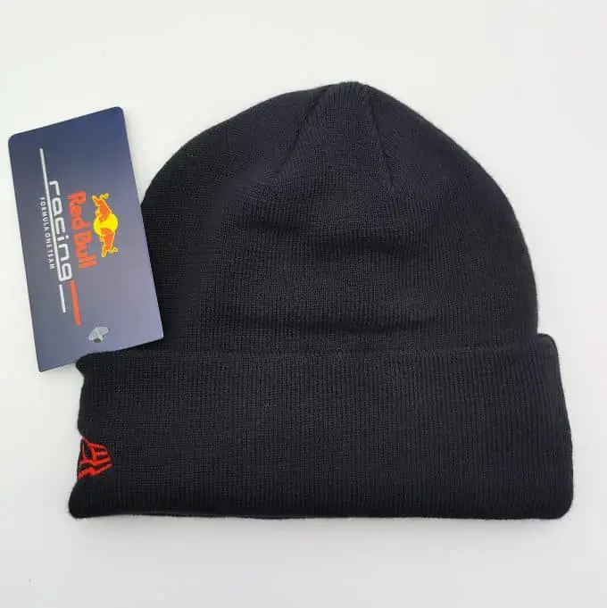 Black red bull Beanie hat new era