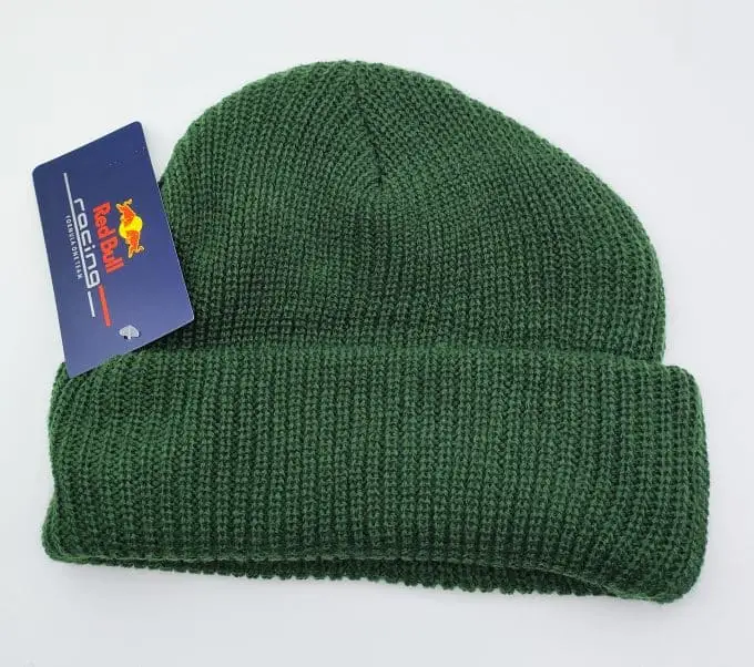 Red bull knitted beanie hat